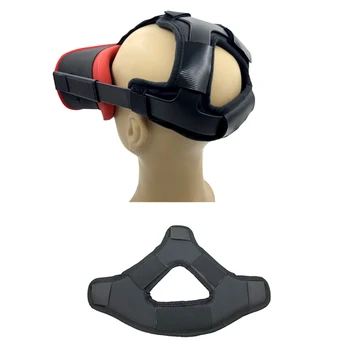 Patogus PU Oda Ne slydimui Galvos Dirželis Pagalvėlės, Kilimėlis Oculus Quest VR Ausinių Pagalvėlės Lankelio Tvirtinimo Priedai