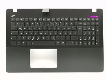 Nauja Originali DE/GR/vokiečių Tastatur už Asus K550L K550LA K550LB K550LC K550LD K550LN Klaviatūros Topcase su Juoda palmrest