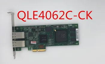 QLogic QLE4062C-CK QLE4062C 2 Port 1GbE iSCSI Adapteriai TCP/IP tinklo Valdiklio plokštė PciE