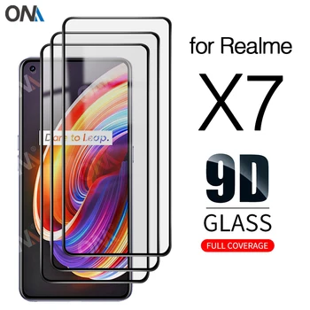 Ekrano apsaugos KOLEGA Realme X7 / X7 Pro Grūdintas Stiklas Premium Visišką Apsaugą Stiklo Filmas KOLEGA Realme X7 Pro