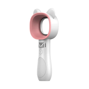 Nešiojamų Cute Kačių Lauko USB Įkrovimo Ventiliatorius Bladeless Ventiliatorius Nešiojamą Mini Šaldytuvas Jokių Lapų Patogu Aušinimo Ventiliatorius