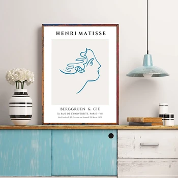 Henri Matisse Meno Kūrinius Spaudinių Paroda 