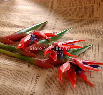 Gražus Dekoratyvinės Gėlės modeliavimo gėlių šilko gėlės rojaus Paukštis B165 xin dian nao