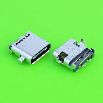 Naujos C Tipo Jungtis 24 Pin USB-C USB 3.1 C Tipo motina Lizdo Jungtis SMT tipas