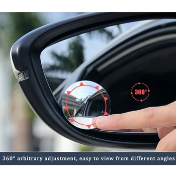 Nauja medžiaga veidrodis 304 nerūdijančio plieno, 360 Laipsnių HD aklojoje Veidrodžių Už 