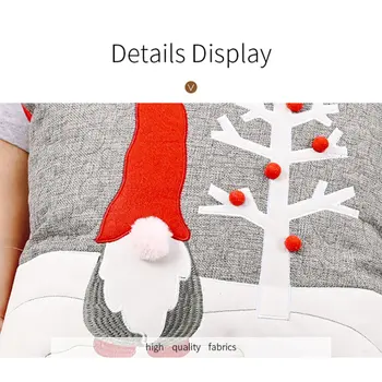 Kalėdų Dekoravimo Reikmenys Beveidis Lėlės Medžio Užvalkalas Santa Claus Išskirtinį Animacinių Filmų Užvalkalas