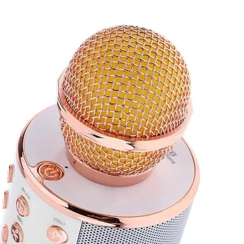 WS858 Karaoke Bluetooth Mikrofonas Aukštos Kokybės Garso Žavinga