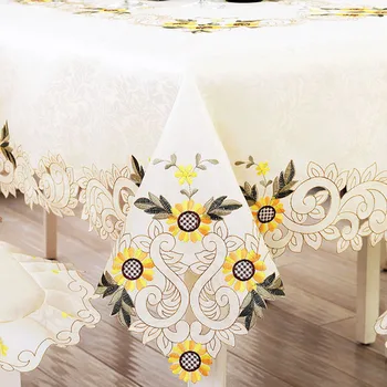 Audinio Europos stiliaus siuvinėta staltiesė staltiesė stalo kilimėlis c