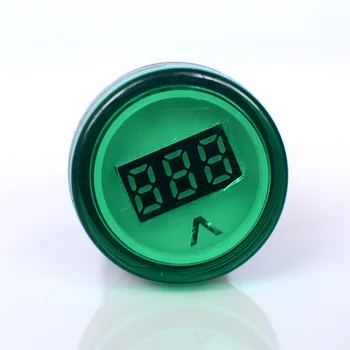 AD16 signalo indikatorius miniatiūrinis skaitmeninis ekranas AC voltmeter