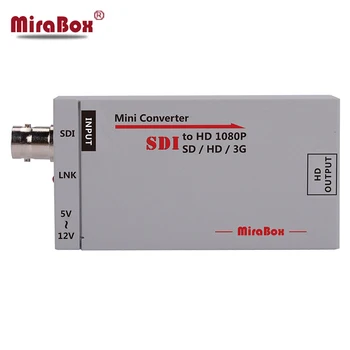 MiraBox Nešiojamų sdi į HDMI Konverteris Full HD BNC Mini SD-SDI/HD-SDI/3G-SDI į HDMI Adapteris Vairuotojo HDMI Monitorių